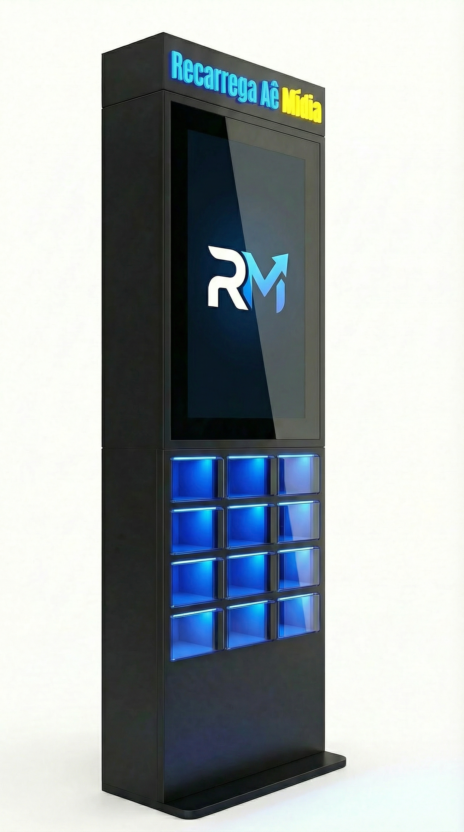 Totem Recarrega Aê Mídia